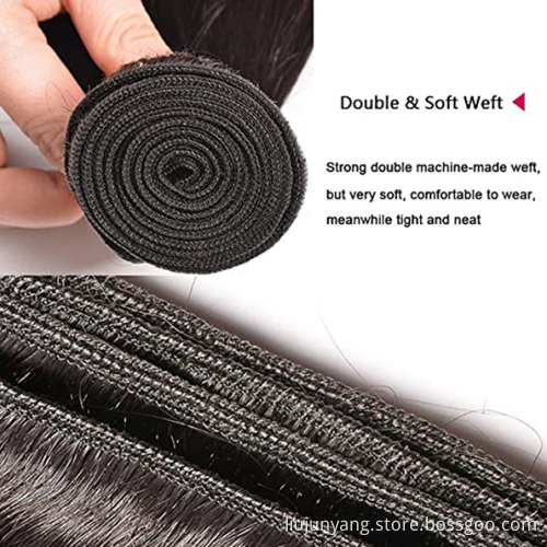 10A Straight Bundles Human Hair 100% Virgin Brazilian Hair Human Hair Bundles Unprocessed Remy Hair Bundles